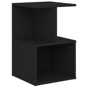 vidaXL Noćni ormarić crni 35 x 35 x 55 cm od konstruiranog drva