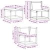 vidaXL Set vanjskih sofa s jastukom 8 pcs Prirodna i bež