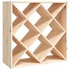 vidaXL Ormarić za vino 62 x 25x 62 cm od masivne borovine