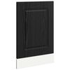 vidaXL Ploča za perilicu posuđa Kalmar Crni hrast 45 x 1,5 x 57 cm
