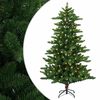 vidaXL Umjetno božićno drvce 120 cm 150 LED lampica Topla bijela