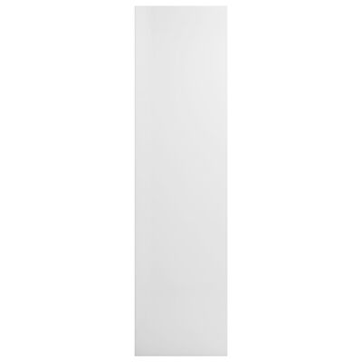 vidaXL Ormarić za knjige/TV sjajni bijeli 36 x 30 x 143 cm od iverice
