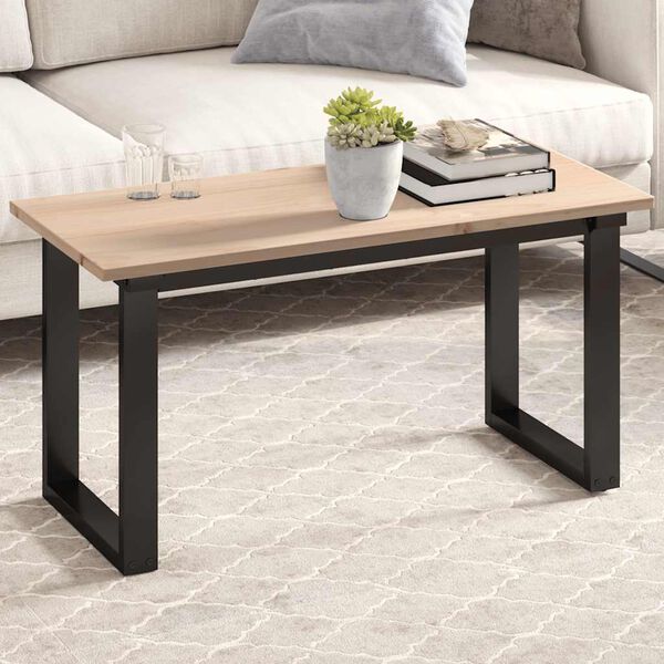 vidaXL Ploča za stol 90 x 40 x 1,7 cm od masivne borovine pravokutna