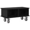 vidaXL TV stalak 68,5 x 35 x 35 cm Crni hrast Konstruirano drvo