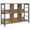 vidaXL Polica 6 razina 102 x 32 x 72,5 cm Konstruirano drvo