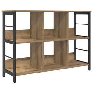 vidaXL Polica 6 razina 102 x 32 x 72,5 cm Konstruirano drvo