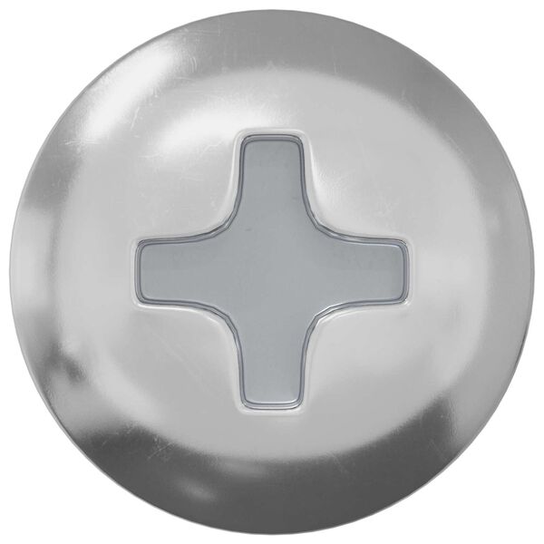 vidaXL Drvene vijake 2 pcs Srebrno M4 x 20 mm Čelik