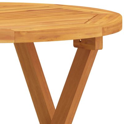 vidaXL Bistro stol Ø 46 x 47 cm od masivnog bagremovog drva