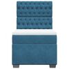 vidaXL Box spring krevet s madracem plavi 80 x 200 cm bar&scaron;unasti
