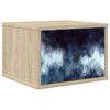 vidaXL Wall-mounted noćni ormarić RAALTE Hrast sonoma 36 x 33 x 25 cm