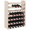 vidaXL Stalak za vino 67,5x25x87 cm od masivne borovine