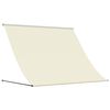 vidaXL Tenda na uvlačenje krem 200 x 150 cm od tkanine i čelika