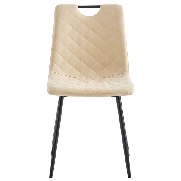 vidaXL Blagovaonske stolice od umjetne kože 2 kom krem