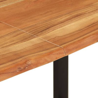 vidaXL Blagovaonski stol od masivnog bagremovog drva 140 x 70 x 76 cm