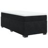vidaXL Box spring krevet s madracem crni 100x200 cm bar&scaron;unasti