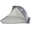 vidaXL &Scaron;ator za plažu sivi 268 x 223 x 125 cm 185T poliesterski