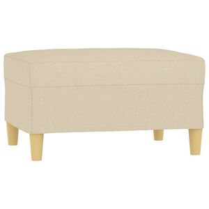 vidaXL Tabure krem 70 x 55 x 41 cm od tkanine