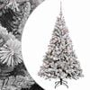 vidaXL Umjetno božićno drvce s kuglicom 120 cm 150 LED lampica