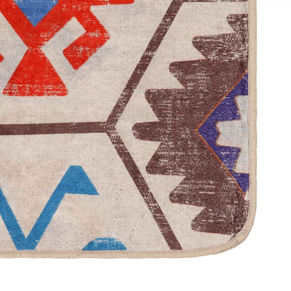 vidaXL Perivi tepih raznobojni 190 x 300 cm