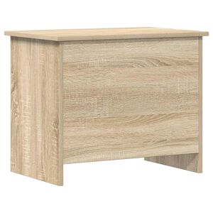 vidaXL Skladi&scaron;ni kovčeg Hrast sonoma 60 x 40 x 50 cm Konstruirano drvo