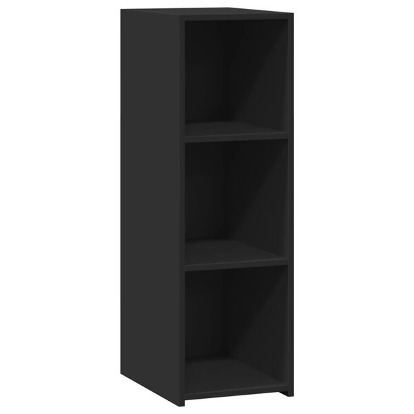 vidaXL Komoda crna 30x41x93 cm od konstruiranog drva