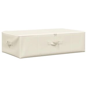 vidaXL Kutija za pohranu od tkanine 70 x 40 x 18 cm krem
