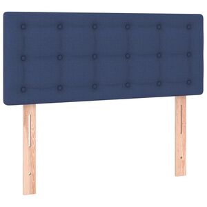 vidaXL Uzglavlje plavo 80 x 5 x 78/88 cm od tkanine