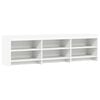 vidaXL TV ormar 168 x 33 x 47 cm Bijela Konstruirano drvo