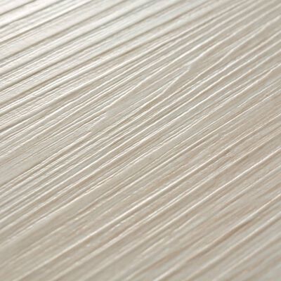 vidaXL Nesamoljepljive podne obloge PVC 4,46 m² 3mm bijela boja hrasta