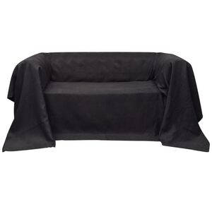 Prekrivač za Kauč Mikro-fiber Antracit boja 140 x 210 cm