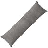 vidaXL Jastuk HOUTEN Svjetlosiva 40 x 145 cm Mikrofibra Flis
