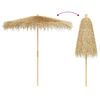 Suncobran od bambusa s krovom od li&scaron;ća banane 270 cm
