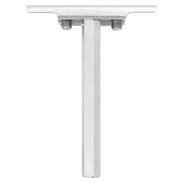 vidaXL Plutajući nosači za police 12 kom nevidljivi ugljični čelik