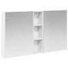 vidaXL Set ormarića za kupaonicu 3 kom. 120 x 14,5 x 70 cm