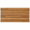 vidaXL Gornji dio stola 90 x 45 x 3,5 cm Pravokutni Čvrsto teak drvo