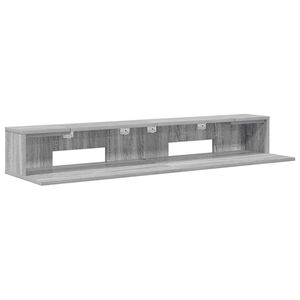vidaXL Studio radni stol Siva Sonoma 152 x 36 x 19,5 cm