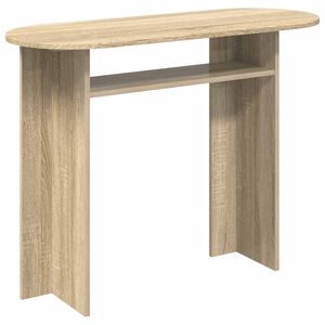vidaXL Konzolna stolica Hrast sonoma 100 x 39,5 x 75 cm