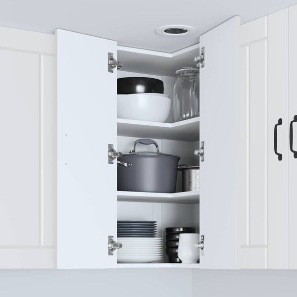 vidaXL Kuhinjski ormarić Lucca Bijela 57 x 57 x 80 cm