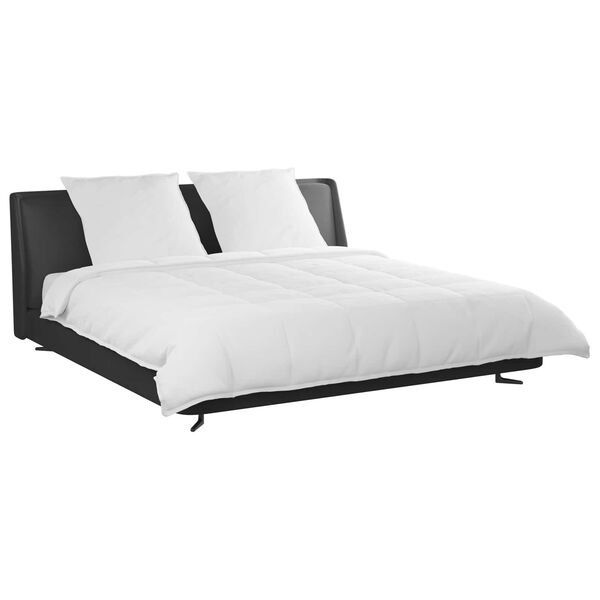 vidaXL Set deka s jastukom 3 pcs Bijelo Perje