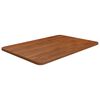 vidaXL Kupaonska radna ploča tamnosmeđa 60x40x1,5 cm tretirano drvo