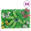&nbsp;vidaXL Ograda od umjetnih biljaka&nbsp;6 kom zelena 40 x 60 cm