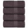 vidaXL Krpe za pranje FROGN 4 kom. Antracit 15x21 cm 360 g/m&sup2;