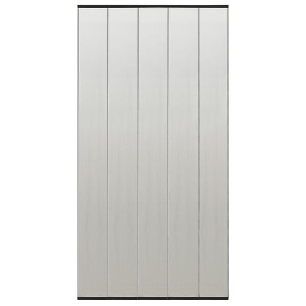 vidaXL Zastor protiv insekata s 5-dijelnom mrežom crni 120 x 240 cm