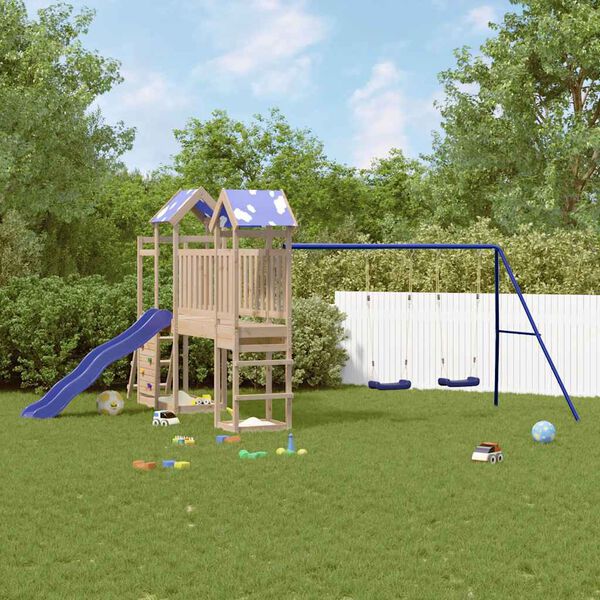 vidaXL Vanjski set za igru od masivne borovine