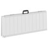 vidaXL Rampu za Kolica 270 kg Srebrno 92 x 73 x 5 cm Aluminij