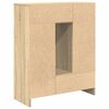 vidaXL Komoda s ladicama i vratima sonoma hrast 73x31x90 cm