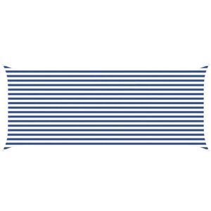 vidaXL Jedro za sunce Plava i bijela 6 x 2,5 m 100% poliester Oxford