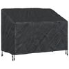 vidaXL Pokrivač za vrtnu klupu 134 x 70 x 65 / 94 cm 420D Oxford tkanina