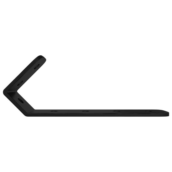 vidaXL Kuke 2 pcs Crna M5 x 110 mm Željezo