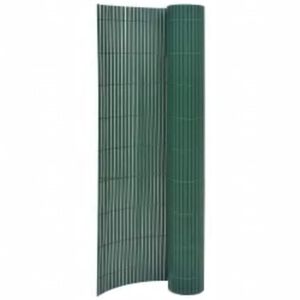 vidaXL Dvostrana vrtna ograda 110 x 300 cm zelena